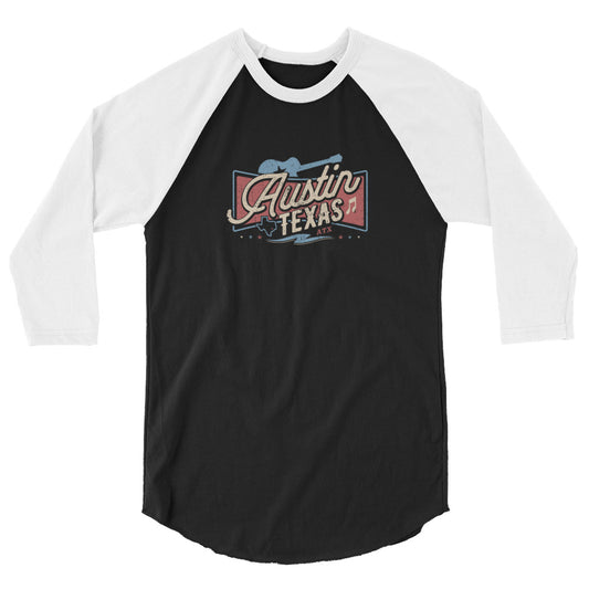 3/4 sleeve raglan shirt